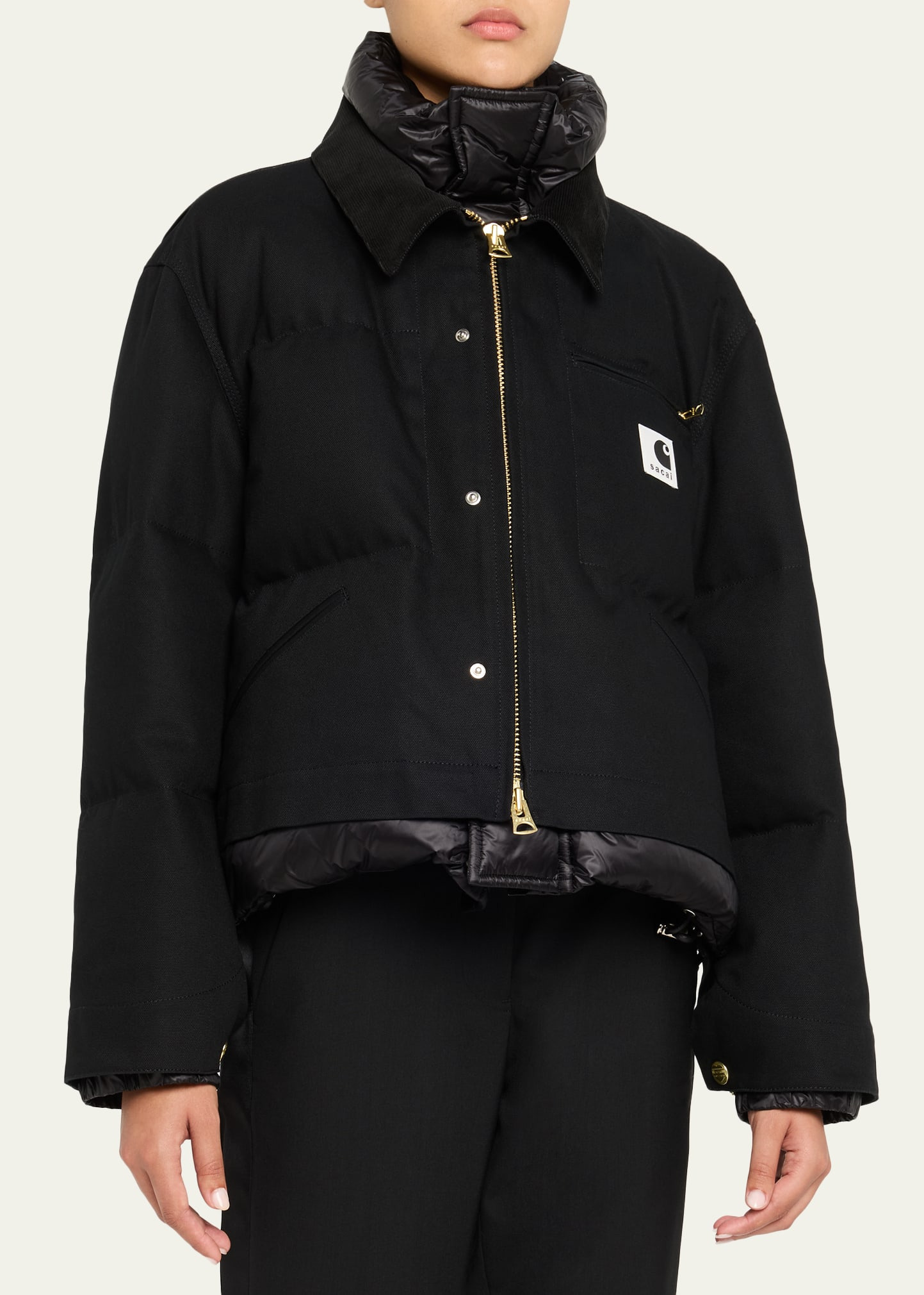 x Carhartt WIP Duck Puffer Barn Jacket - 4