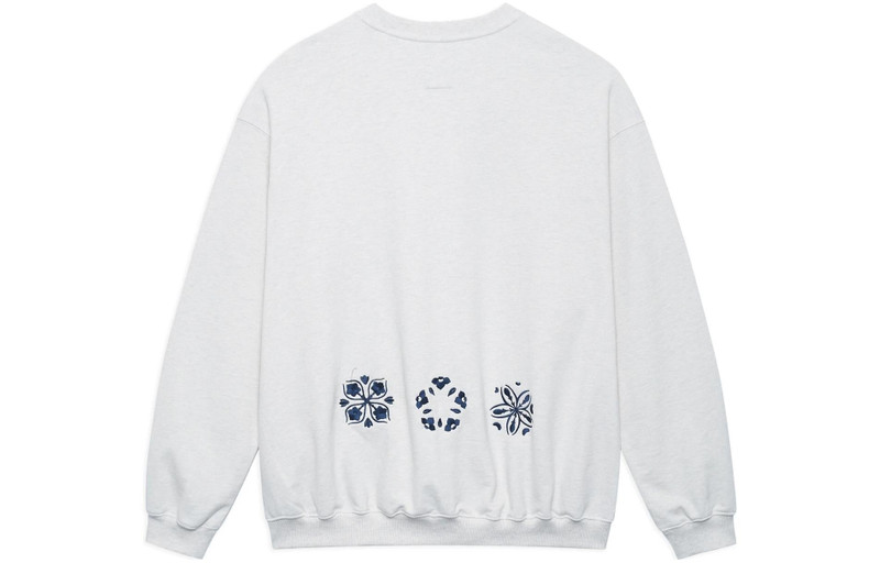 Li-Ning Li-Ning BadFive Changan Boy Graphic Sweatshirt 'Grey' AWDSI47-1 outlook