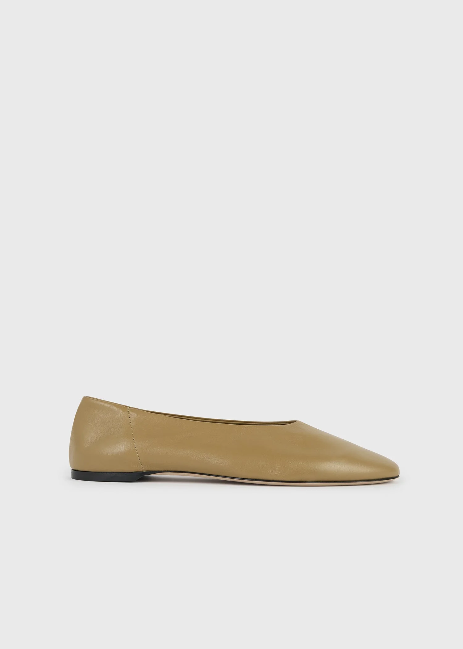 Slip nappa ballerinas desert - 1