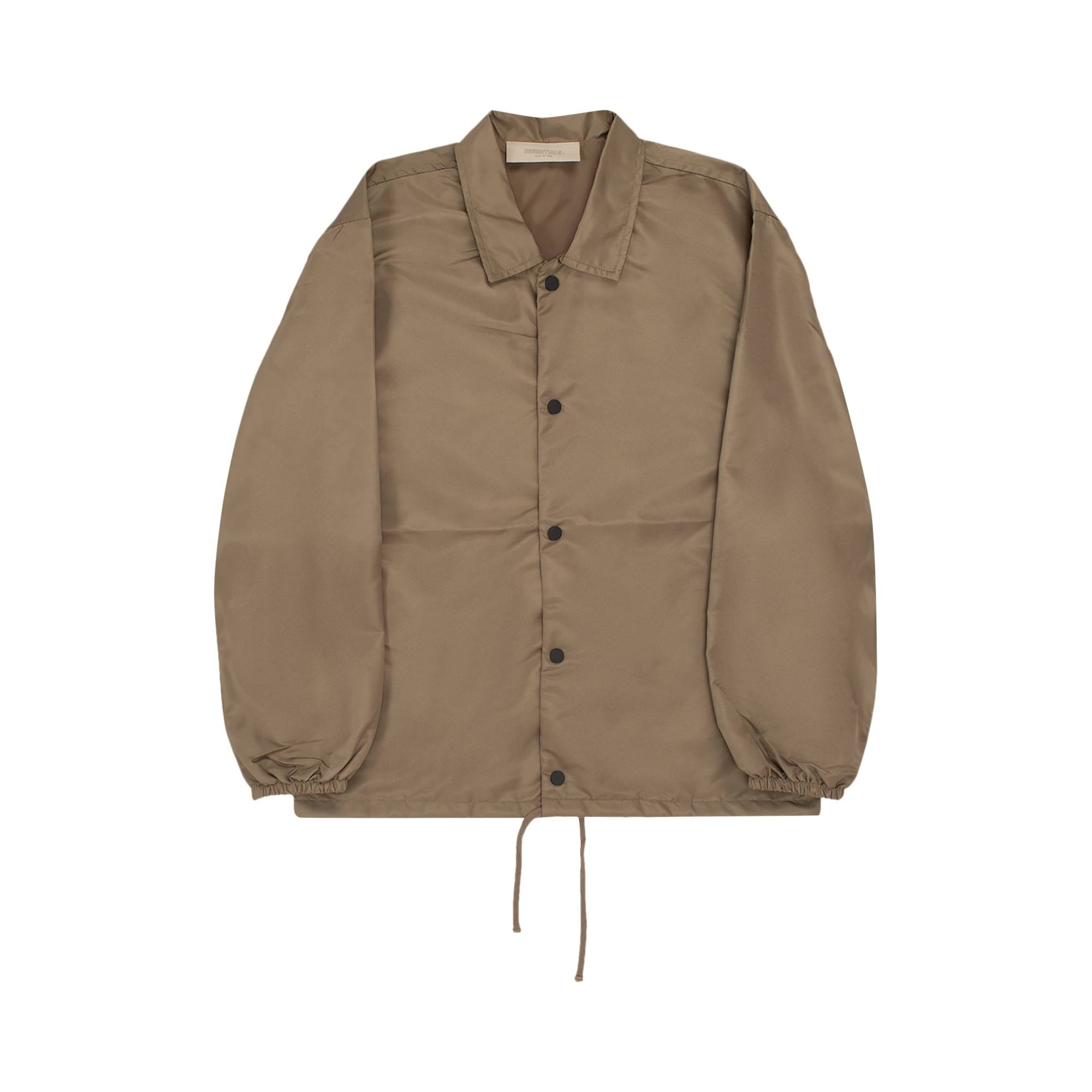 Fear of God Essentials Coaches Jacket 'Wood' - 1