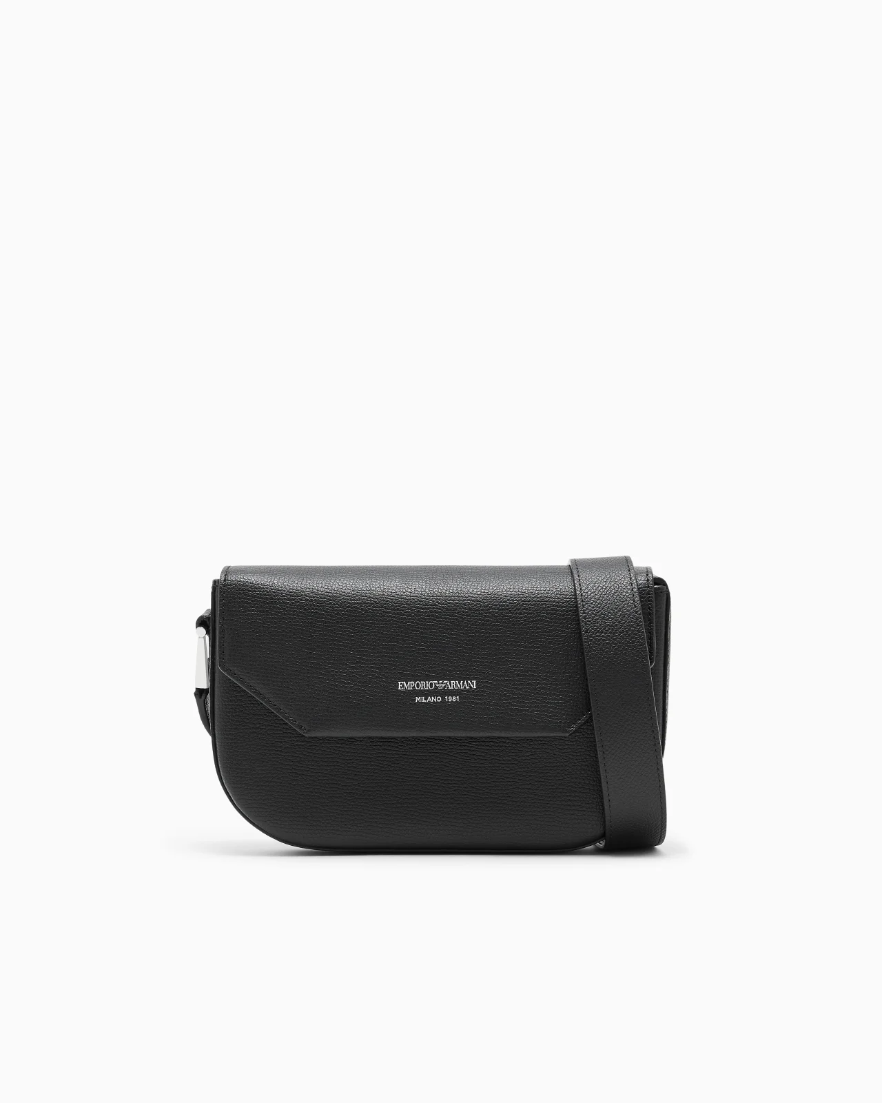 EMPORIO ARMANI 1981 MINI LEATHER SHOULDER BAG - 1