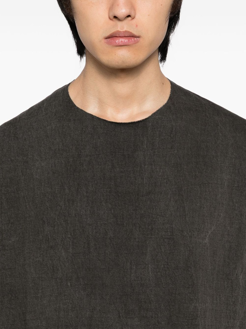 panelled cotton T-shirt 4
