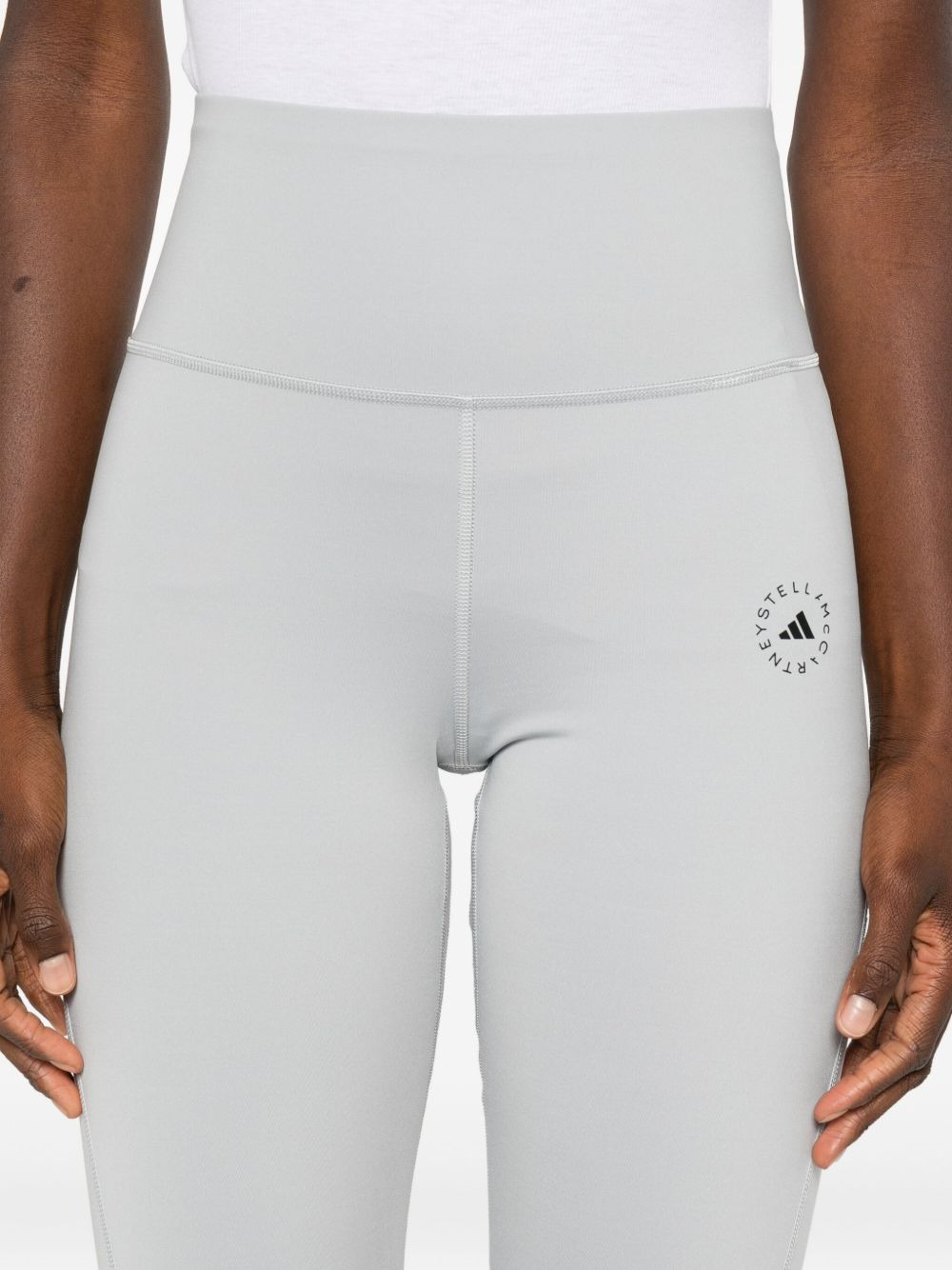 logo-embellished leggings - 5
