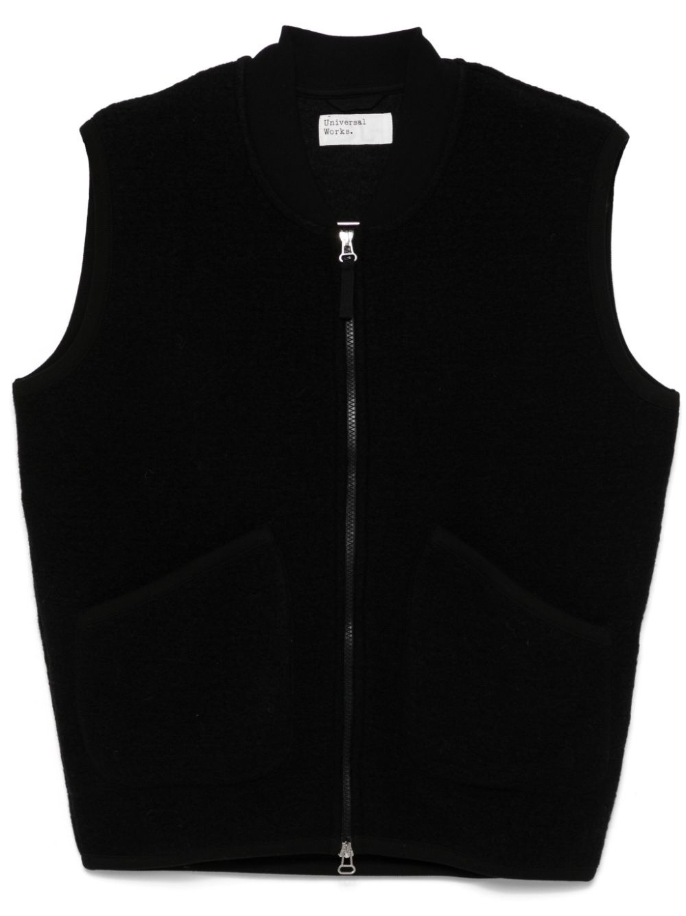brushed-finish gilet - 1