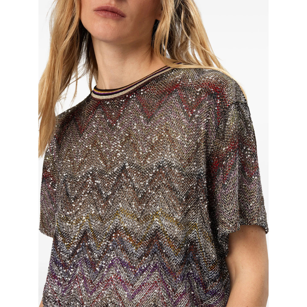 Missoni Neutrals Tops - T-Shirts & Jerseys Women - 2