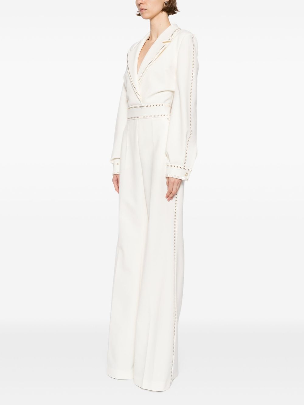 stud-embellished jumpsuit - 3