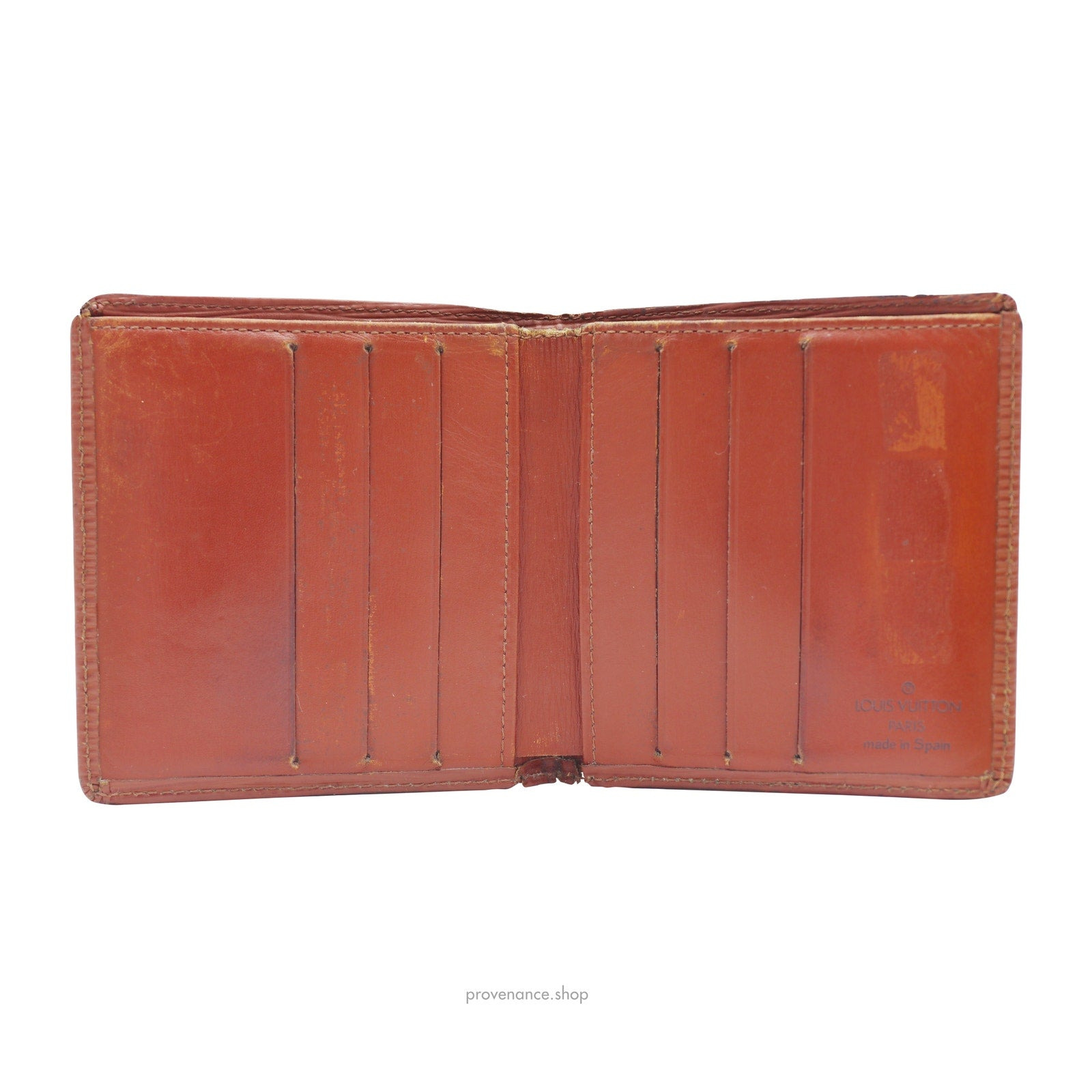 Louis Vuitton 6CC Bifold Wallet - Fawn Epi Leather - 6