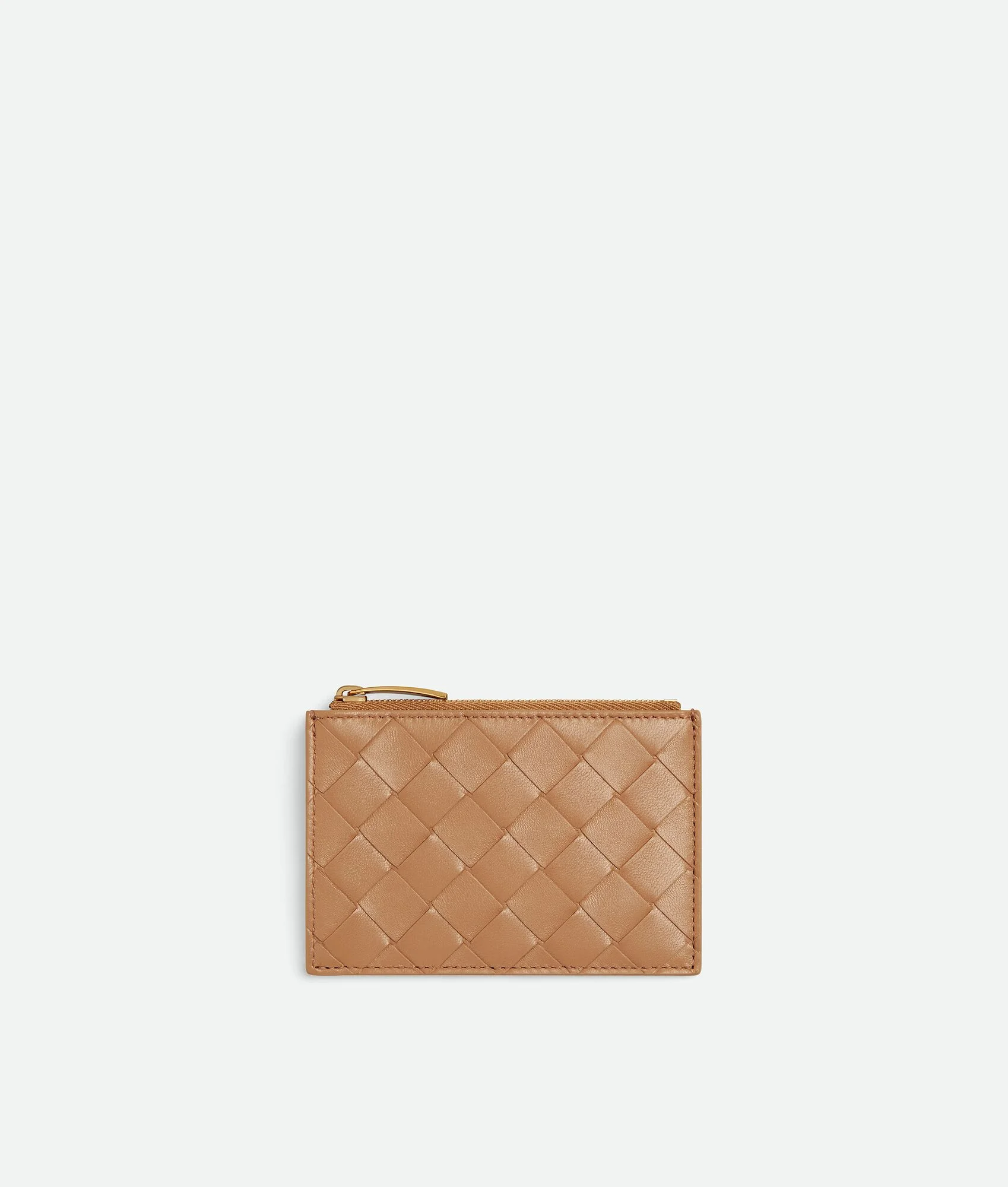 Intrecciato Zipped Card Case - 1