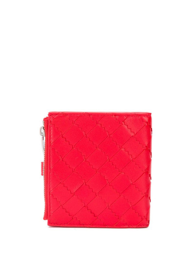 Bottega Veneta woven leather wallet outlook