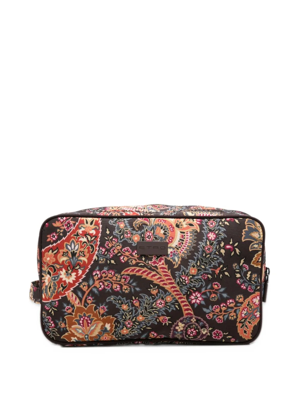 paisley-print wash bag - 1