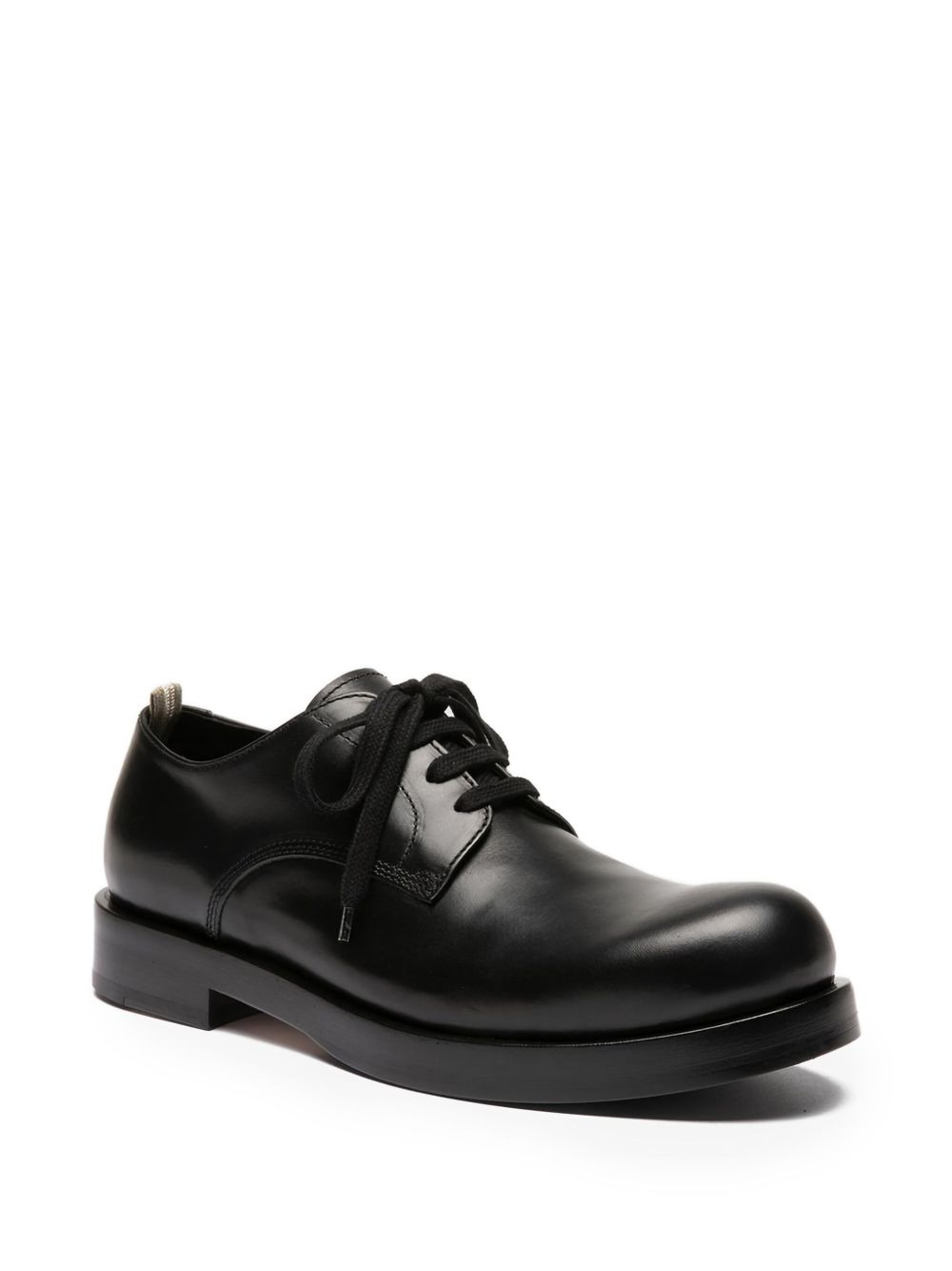 leather lace-up shoes - 2