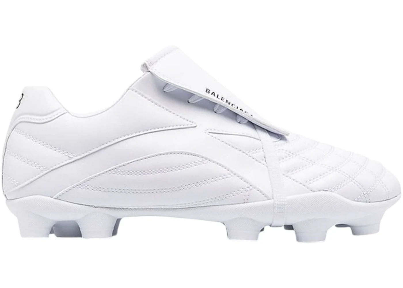 Balenciaga Soccer Sneakers White Black (Women's) - 1