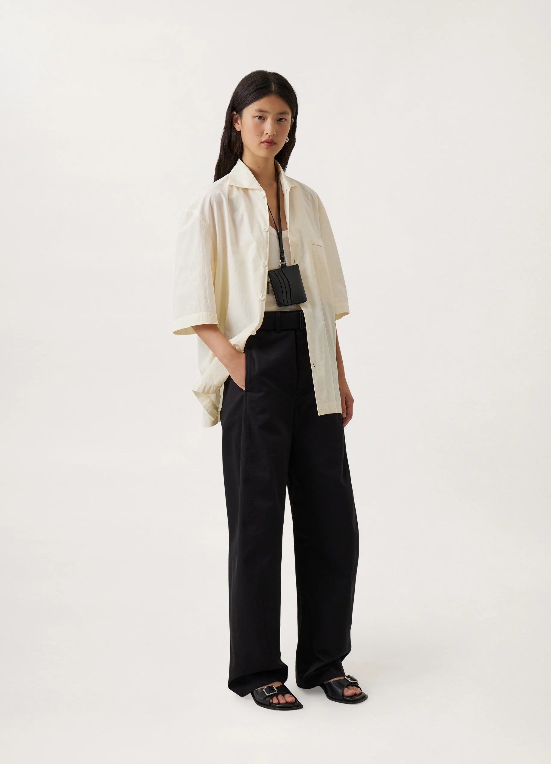 CAMP COLLAR SHIRT
CREPE COTTON - 6