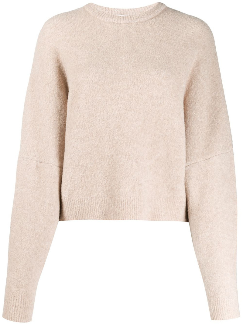 long-sleeve fitted jumper 1