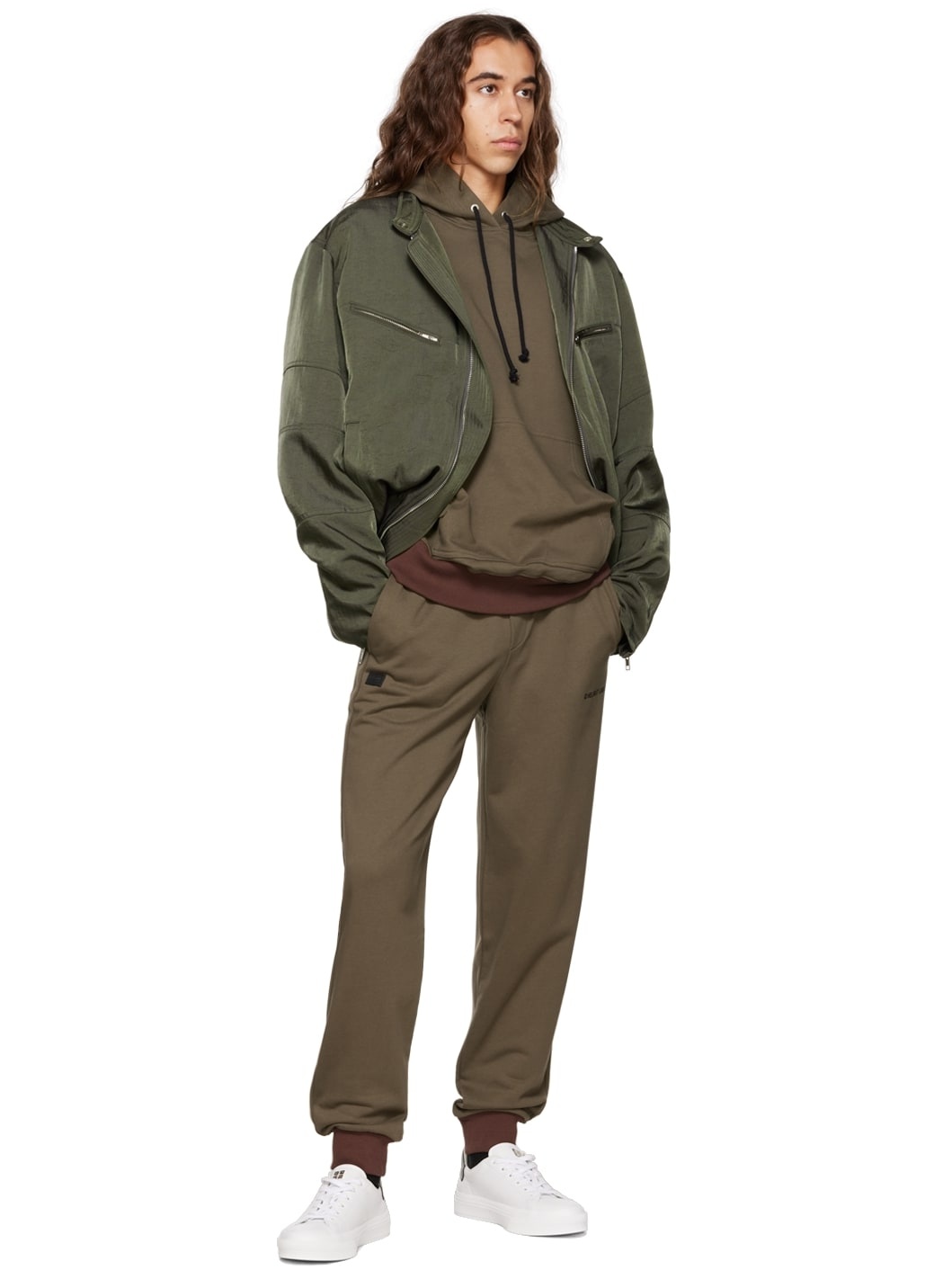 Khaki Combo Lounge Pants - 4