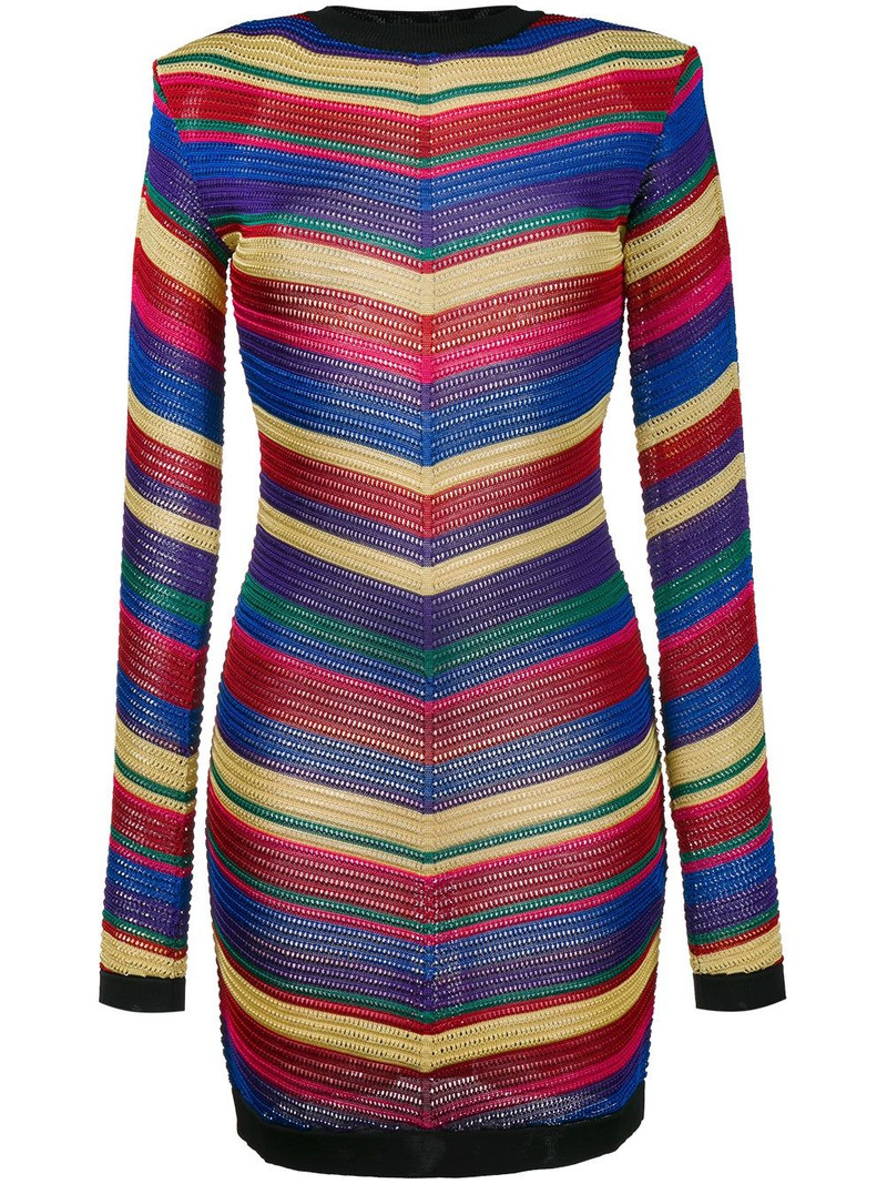 chevron knit dress 1