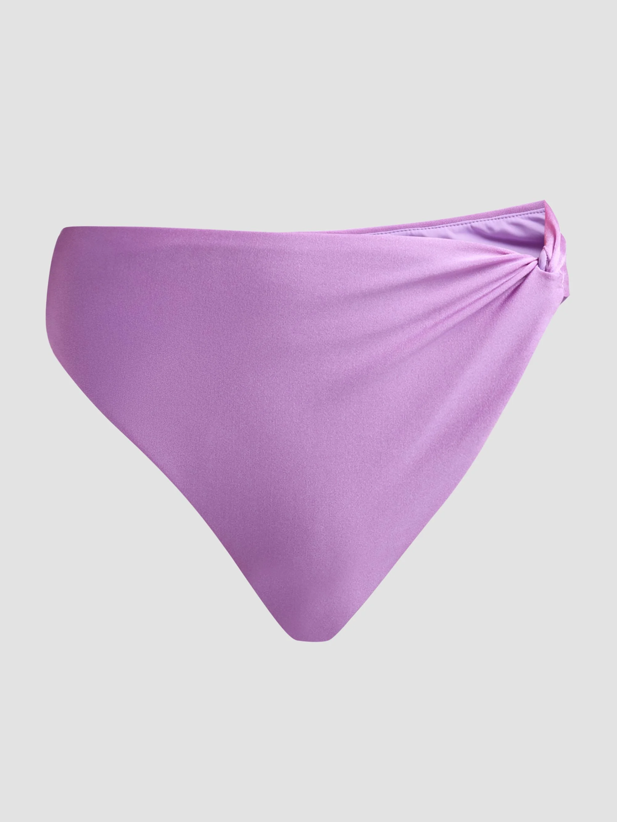 Women's Aurora High-Waisted Bikini Bottom - Lilac - 1