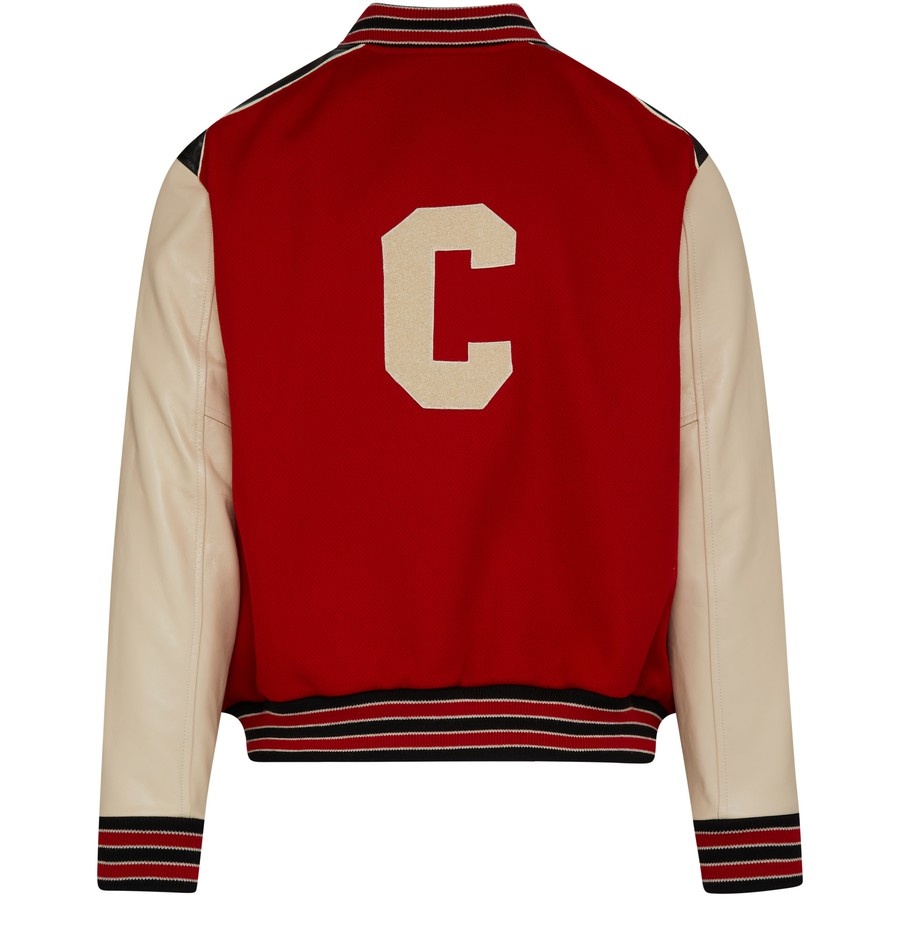 Oversized Wool Varsity Jacket - 2