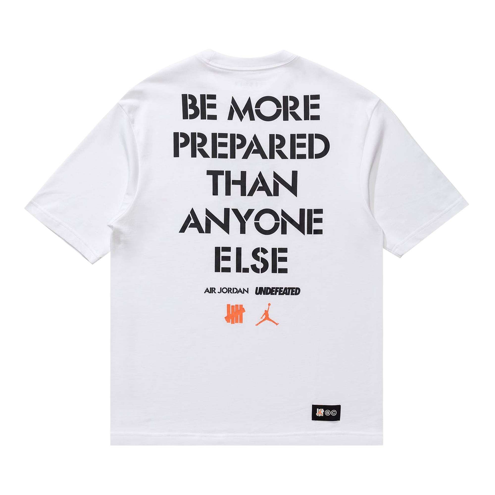 Air Jordan x UNDEFEATED Strikes T-Shirt 'White' - 2