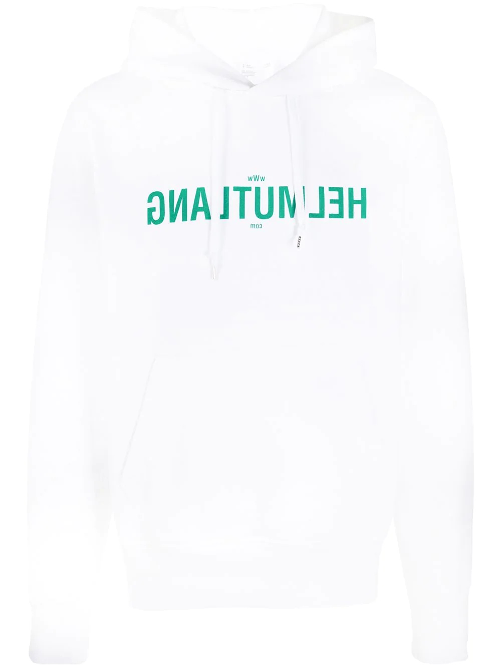 reverse logo hoodie - 1