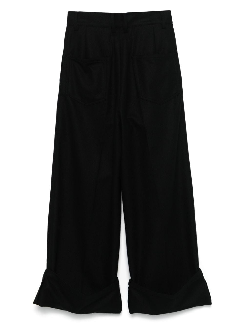 pleat-detailing trousers - 2