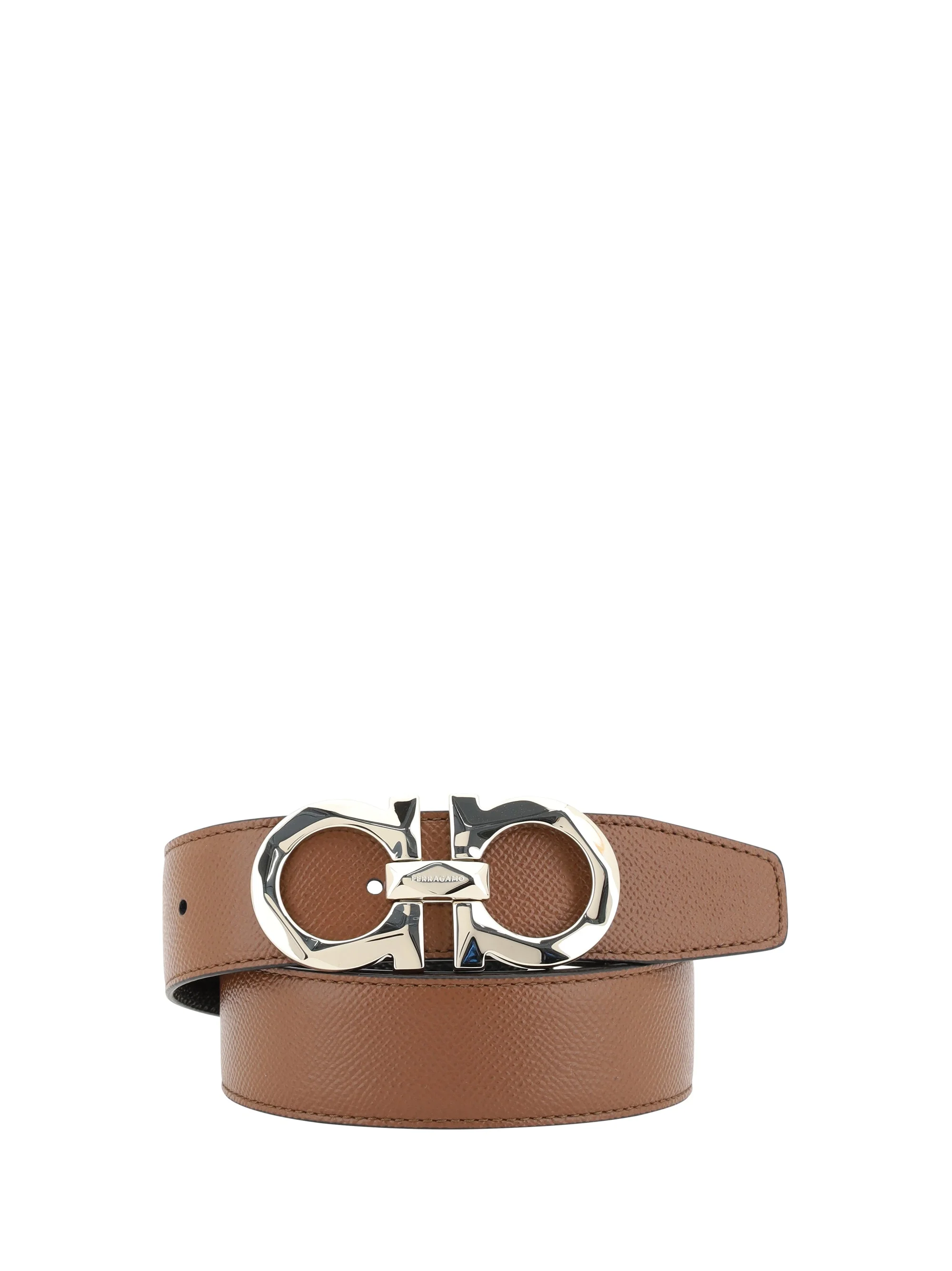 Ferragamo Men Gancini Reversible Belt - 1