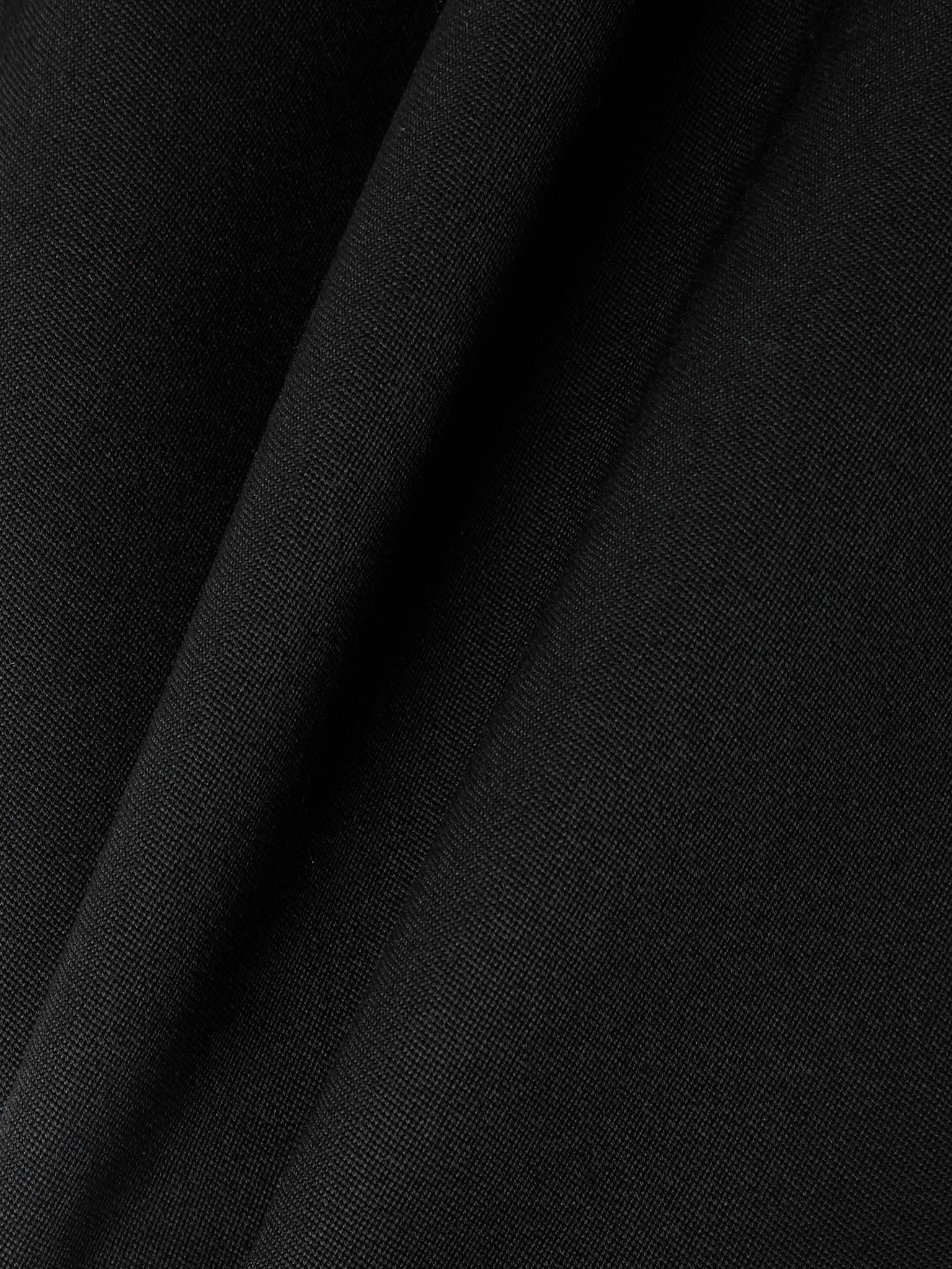Grain de poudre wool tapered pants Black - 5