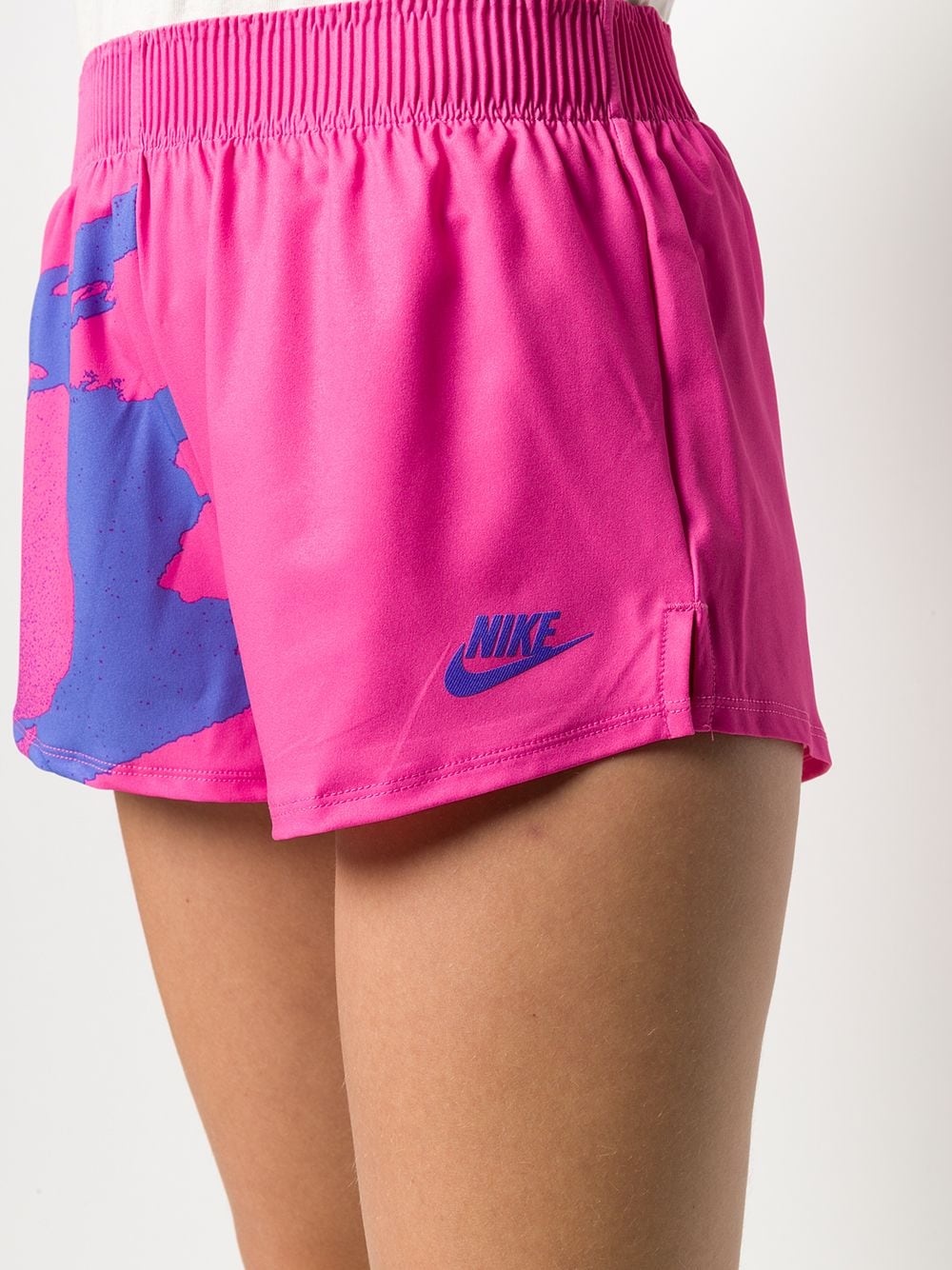 graphic print shorts - 5