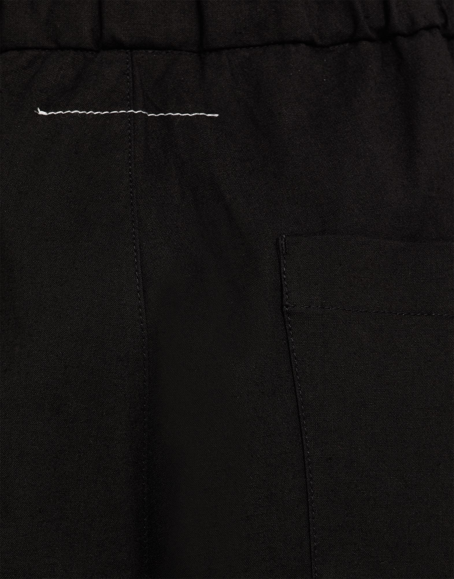 Linen canvas trousers - 6