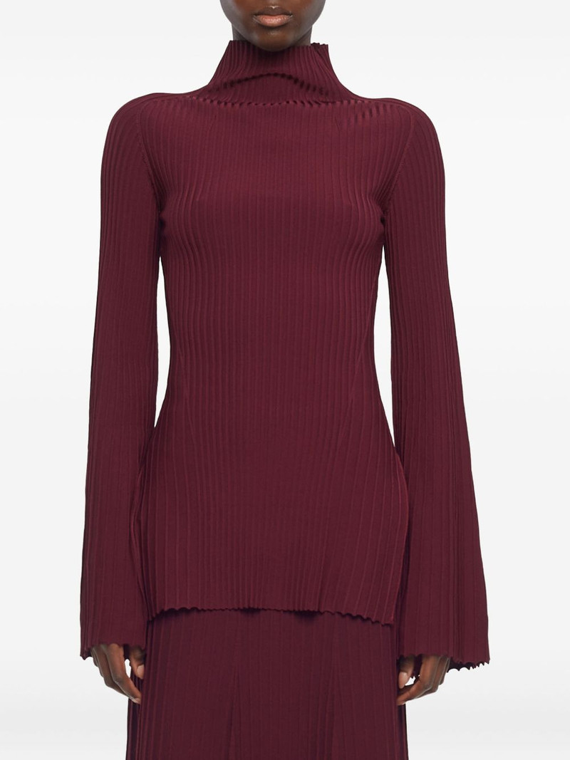ribbed long-sleeve top 1