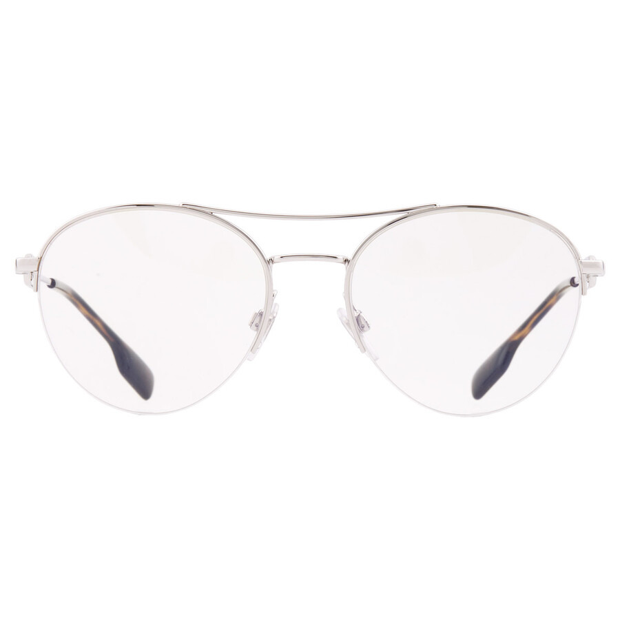 Burberry Martha Clear Blue Light Filter Oval Ladies Eyeglasses BE1354 1005 53 - 1