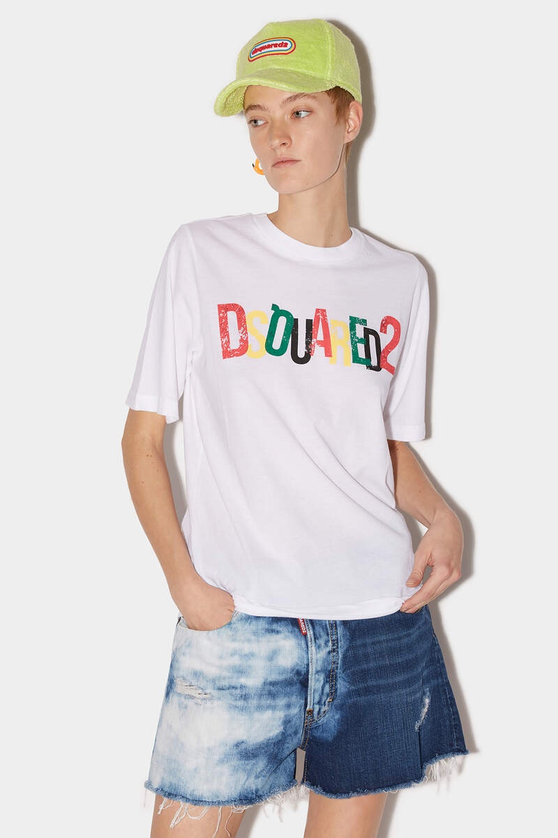 DSQUARED2 RAINBOW EASY T-SHIRT - 3