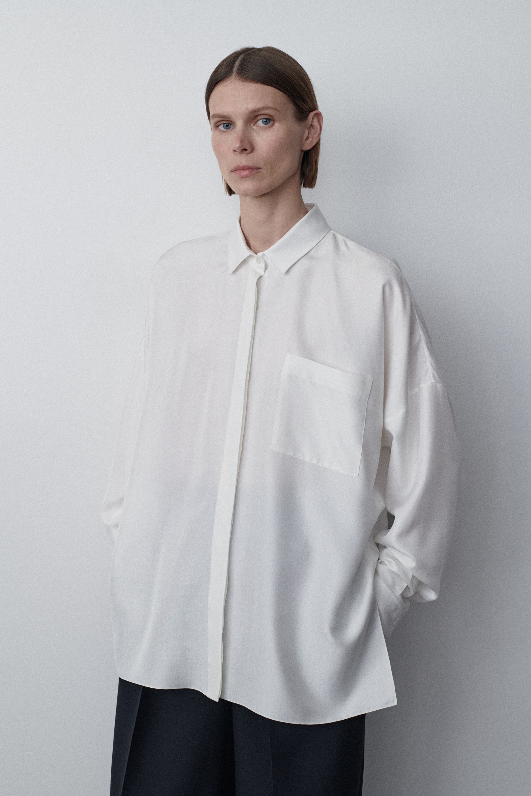 Valentina Shirt in Silk - 4