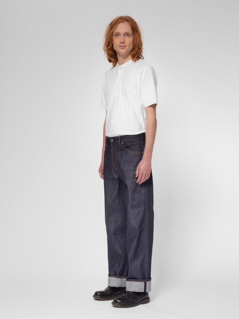 Short Sleeve Henley T-Shirt Ecru 5