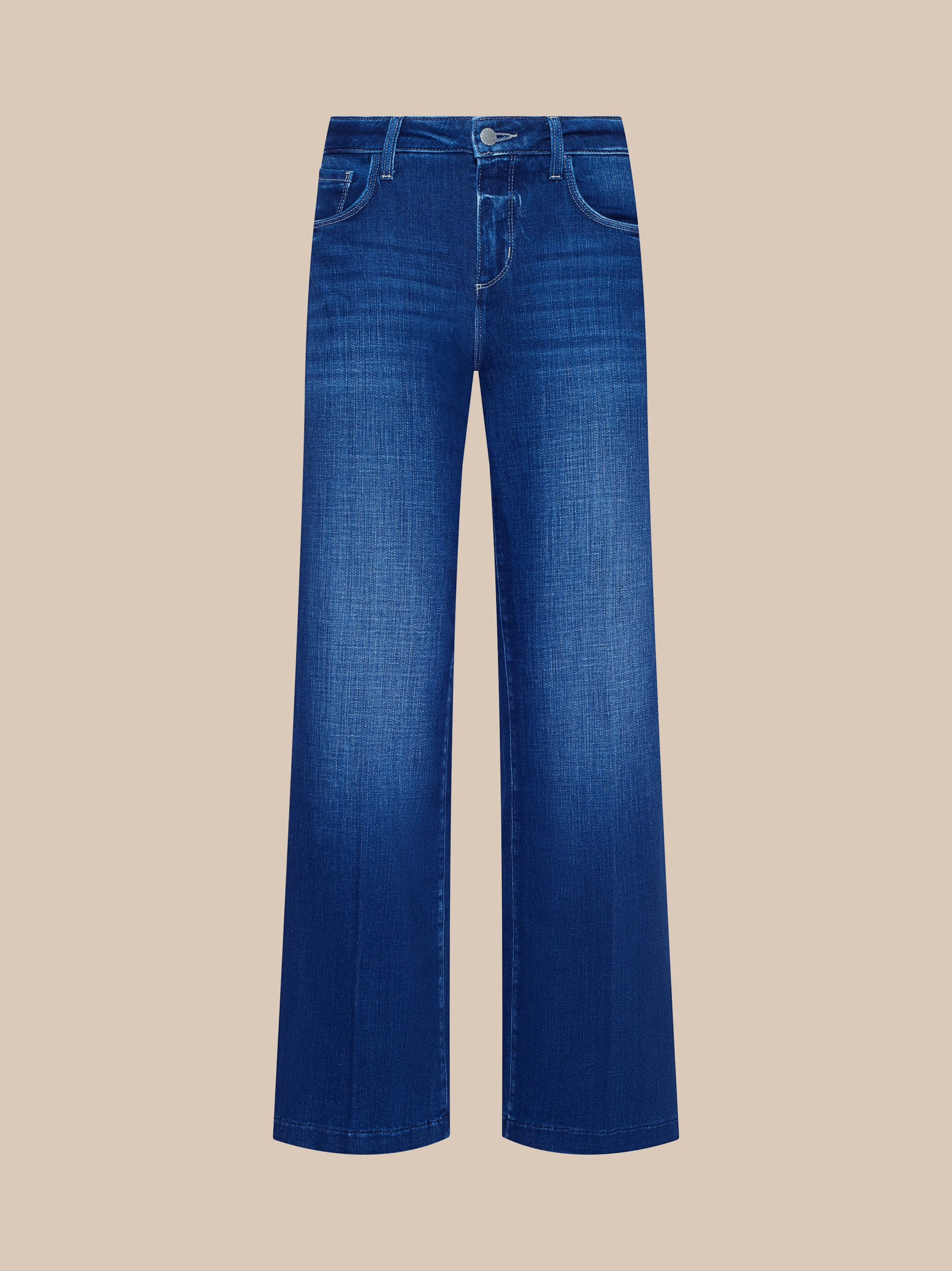 Petite Scottie Wide-Leg Jean - 1