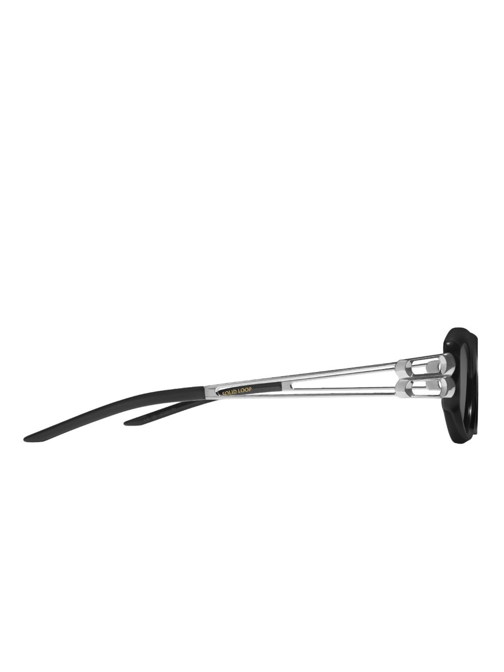 geometric-frame sunglasses - 3