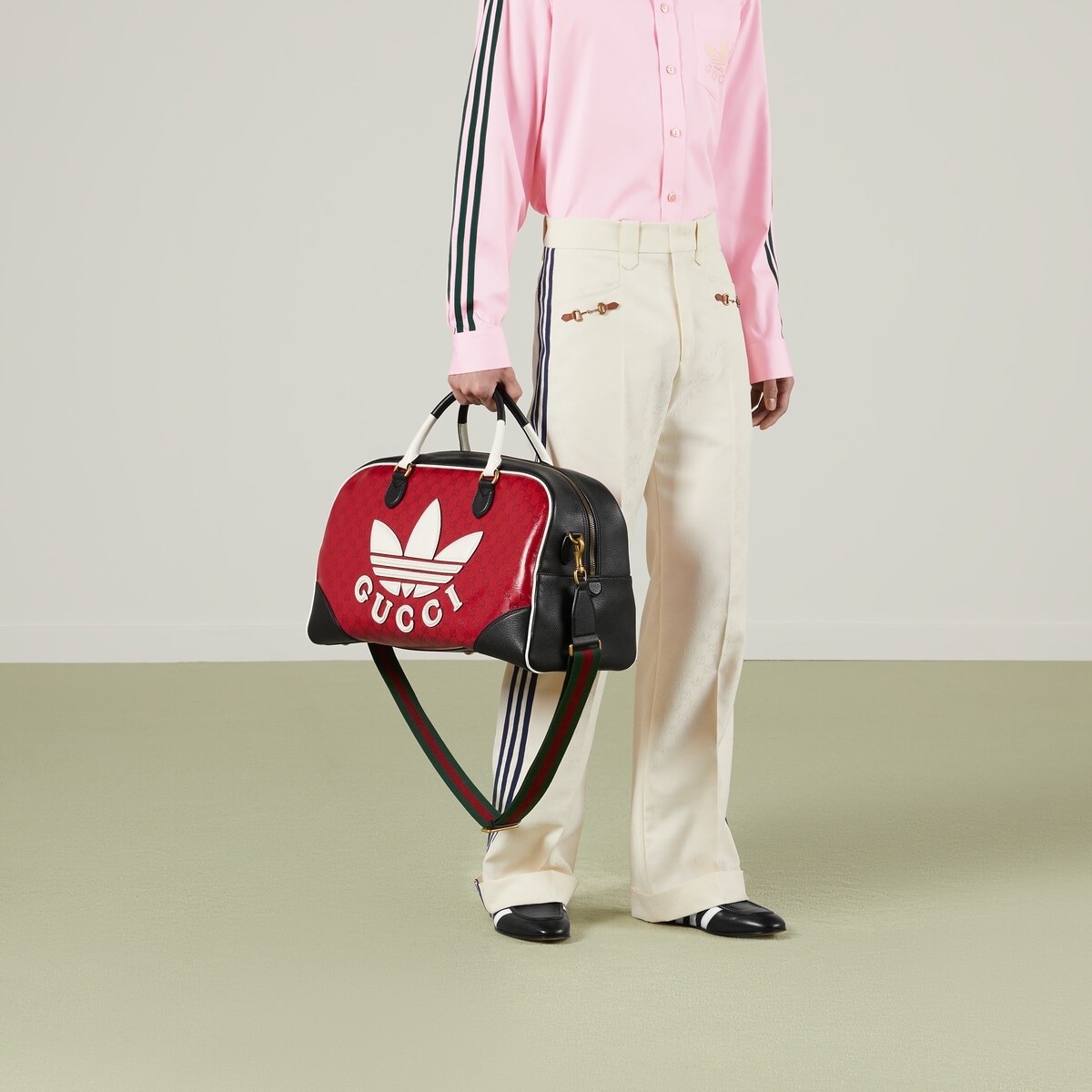 adidas x Gucci large duffle bag - 3