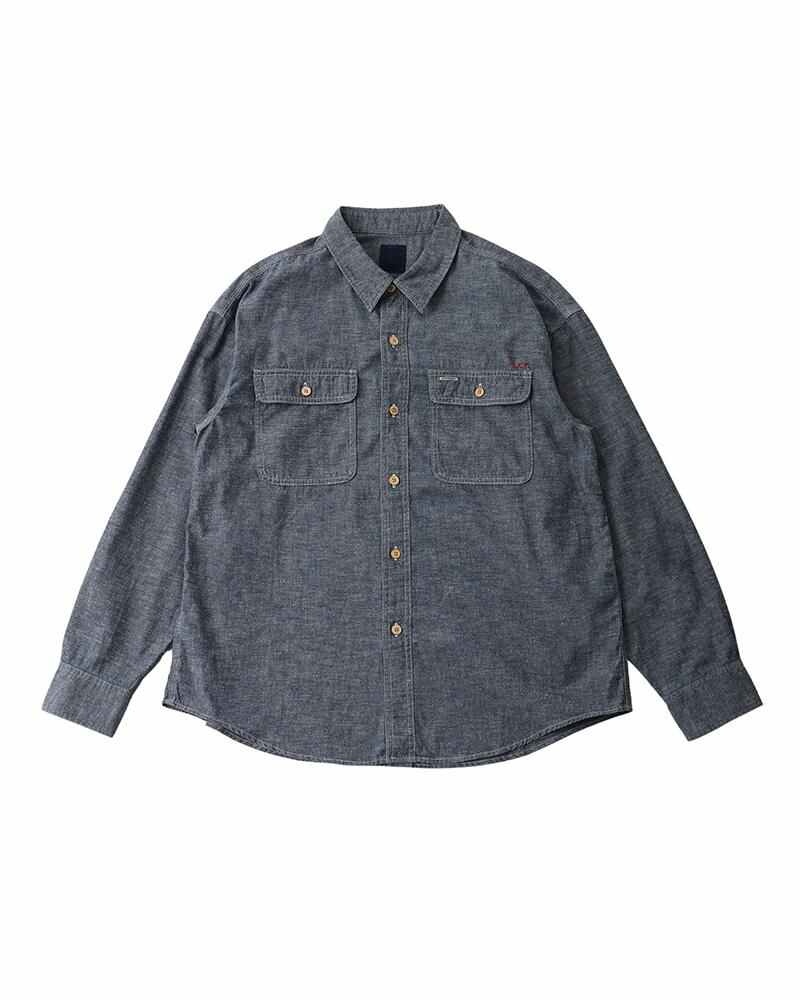 LANGER CHAMBRAY L/S INDIGO - 1