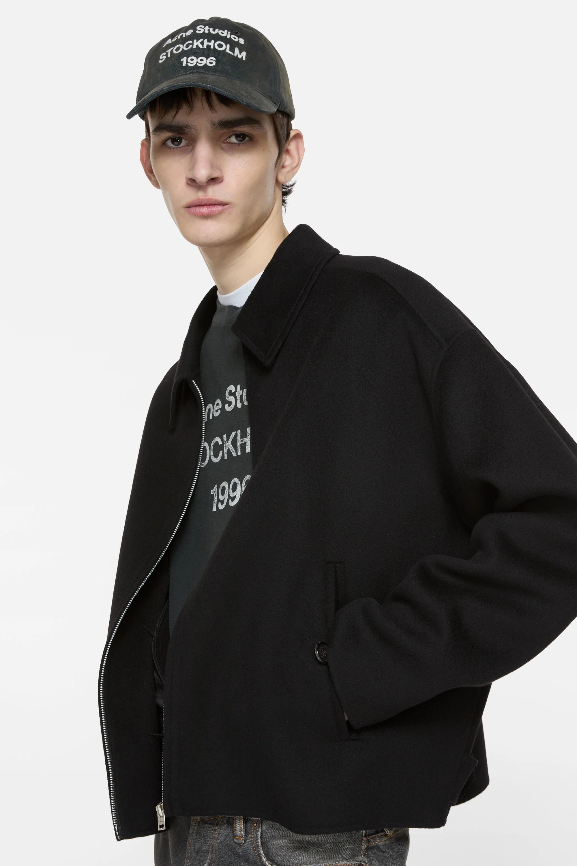 Cashmere jacket - Black - 4