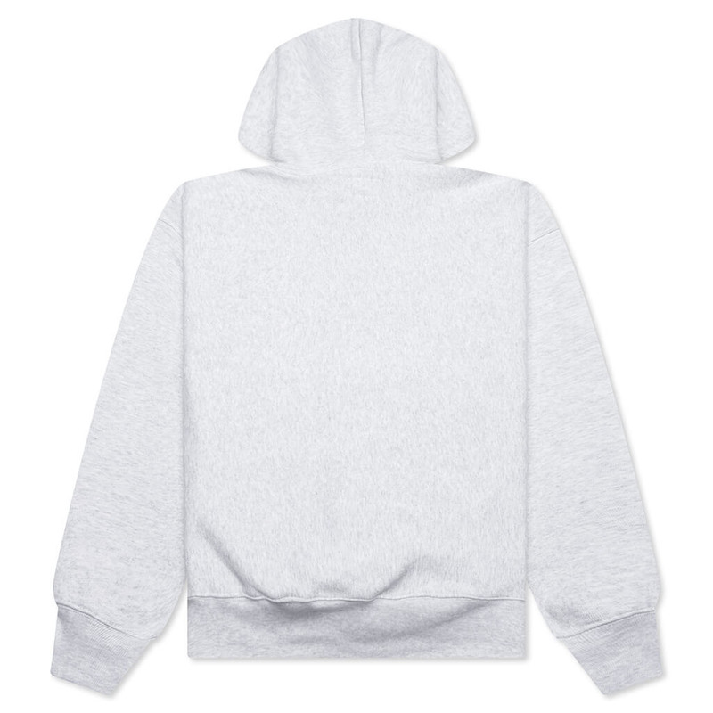 Stüssy FELT APPLIQUE HOODIE - ASH HEATHER outlook