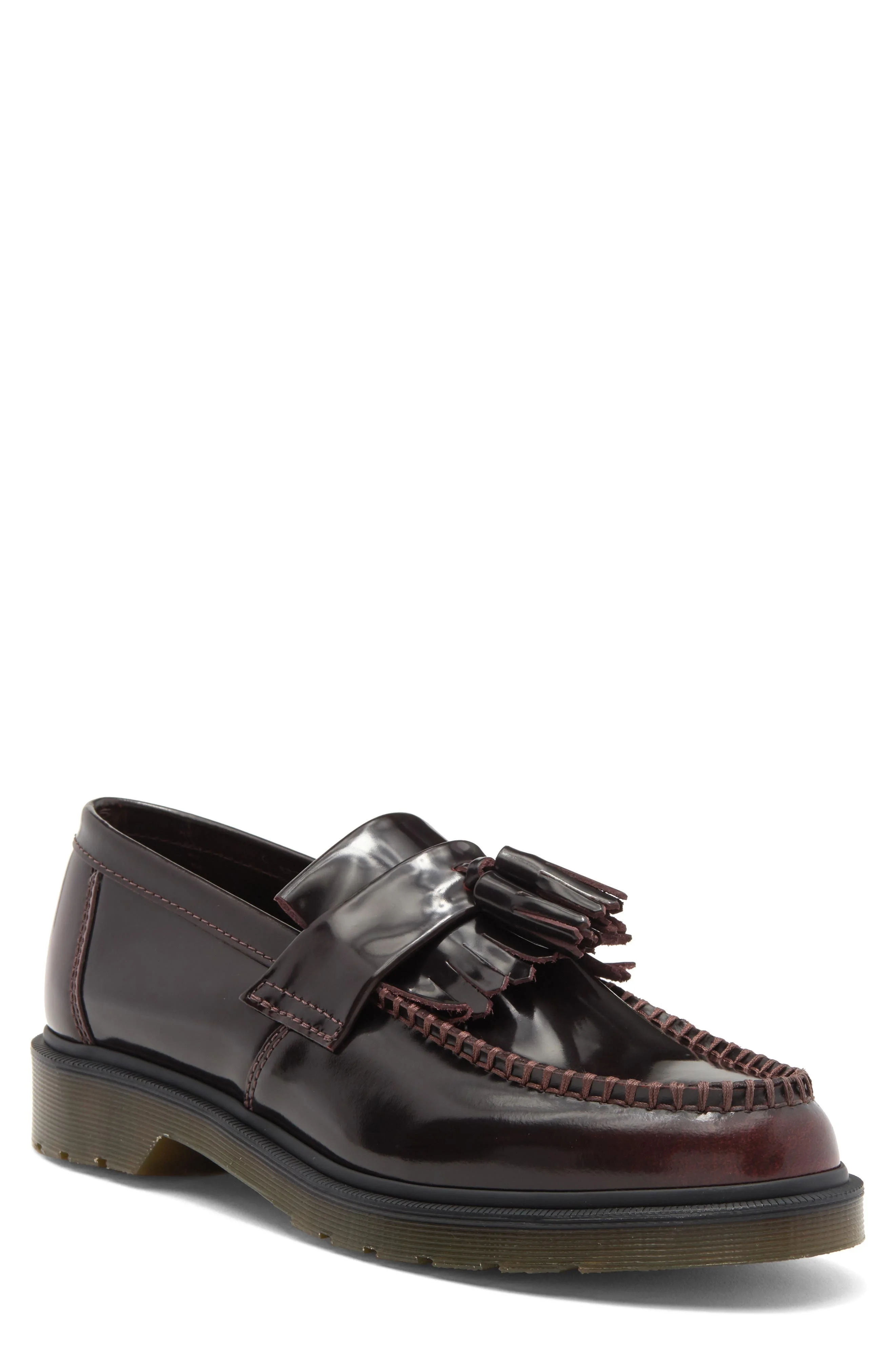 Dr. Martens Adrian Tassel Loafer in Cherry Red at Nordstrom - 1