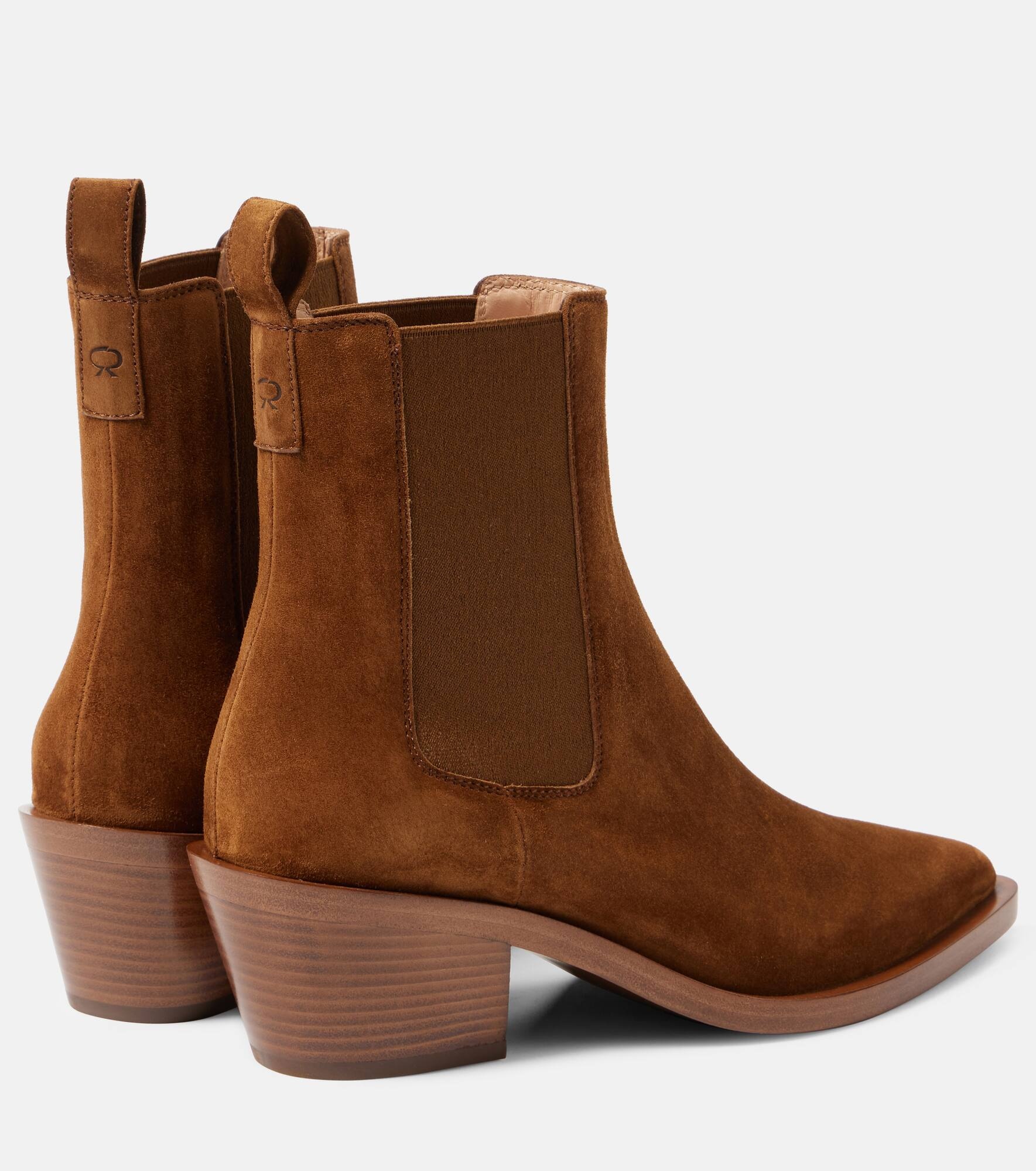 Wylie suede ankle boots - 3