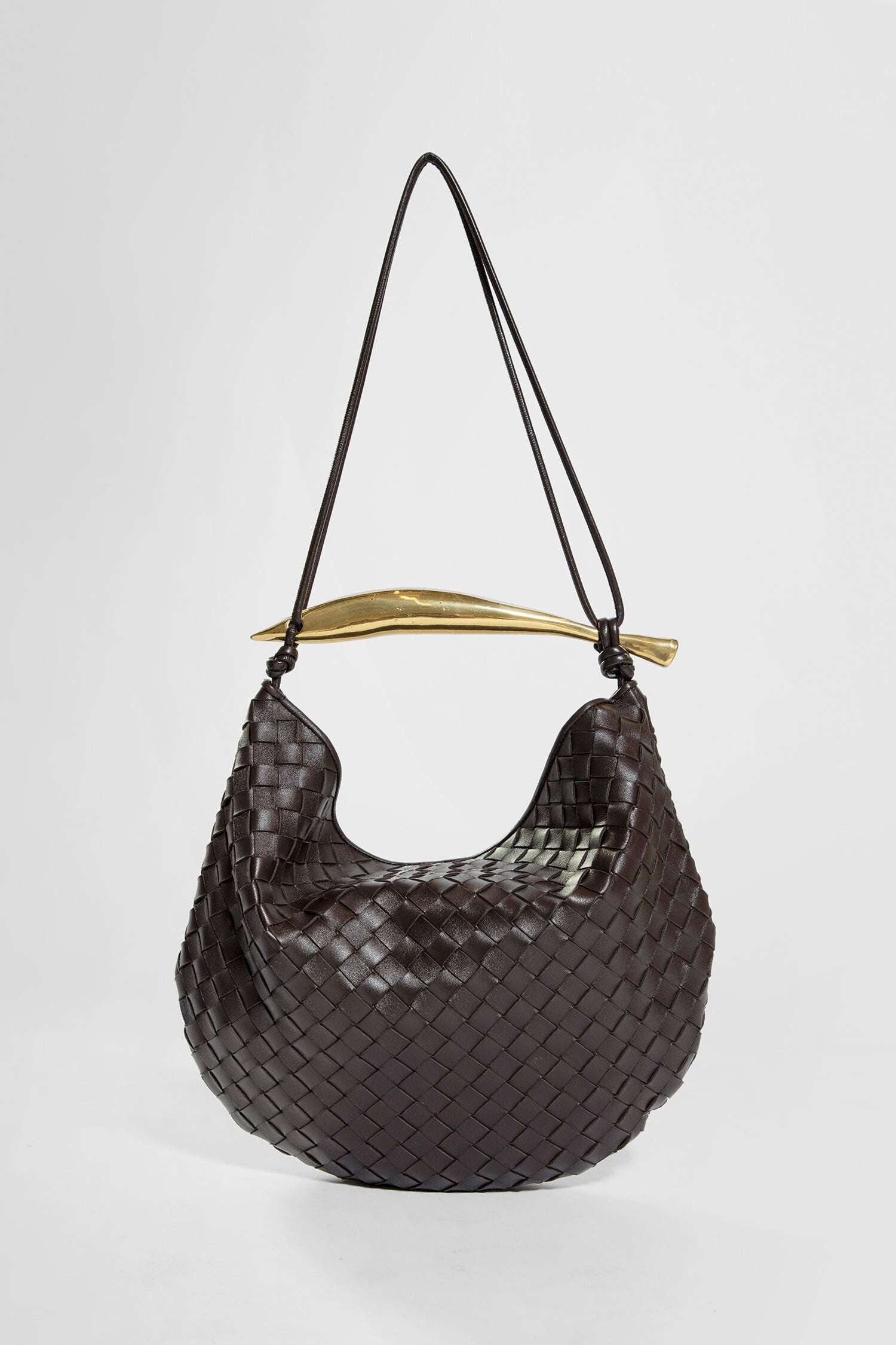 BOTTEGA VENETA WOMAN BLACK SHOULDER BAGS - 1