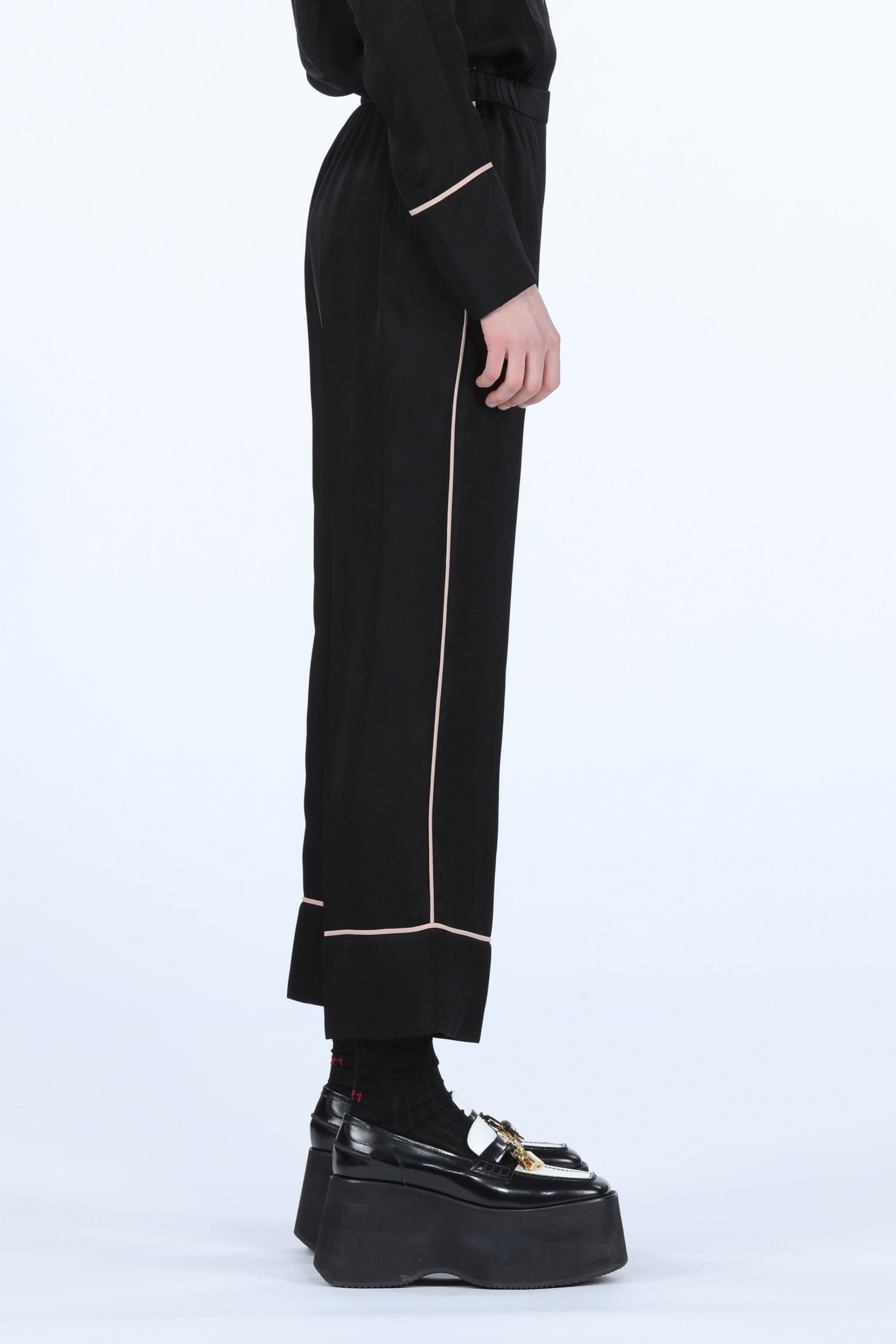CROPPED STRAIGHT-LEG TROUSERS - 3