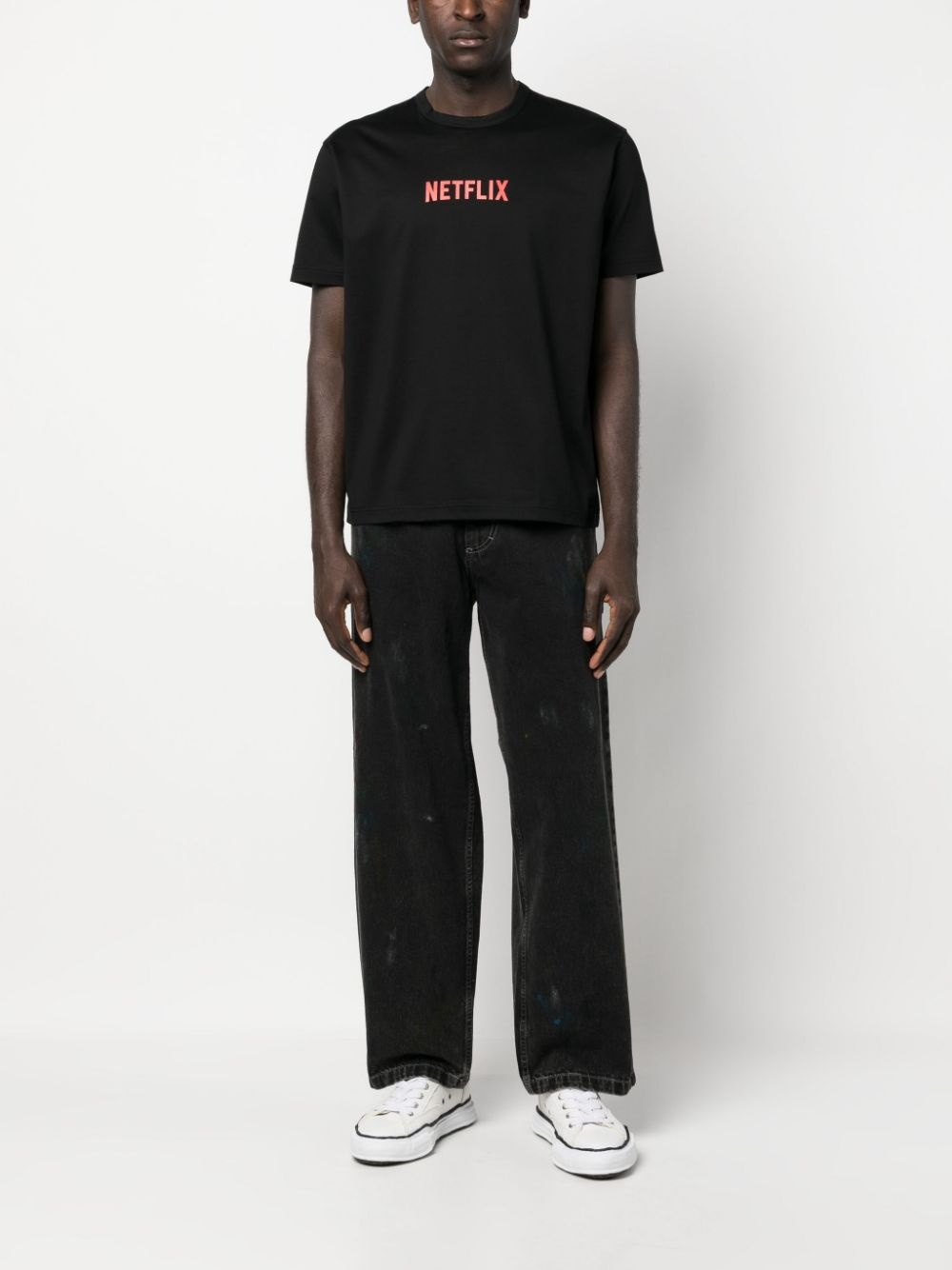 Netflix-print cotton T-shirt - 2