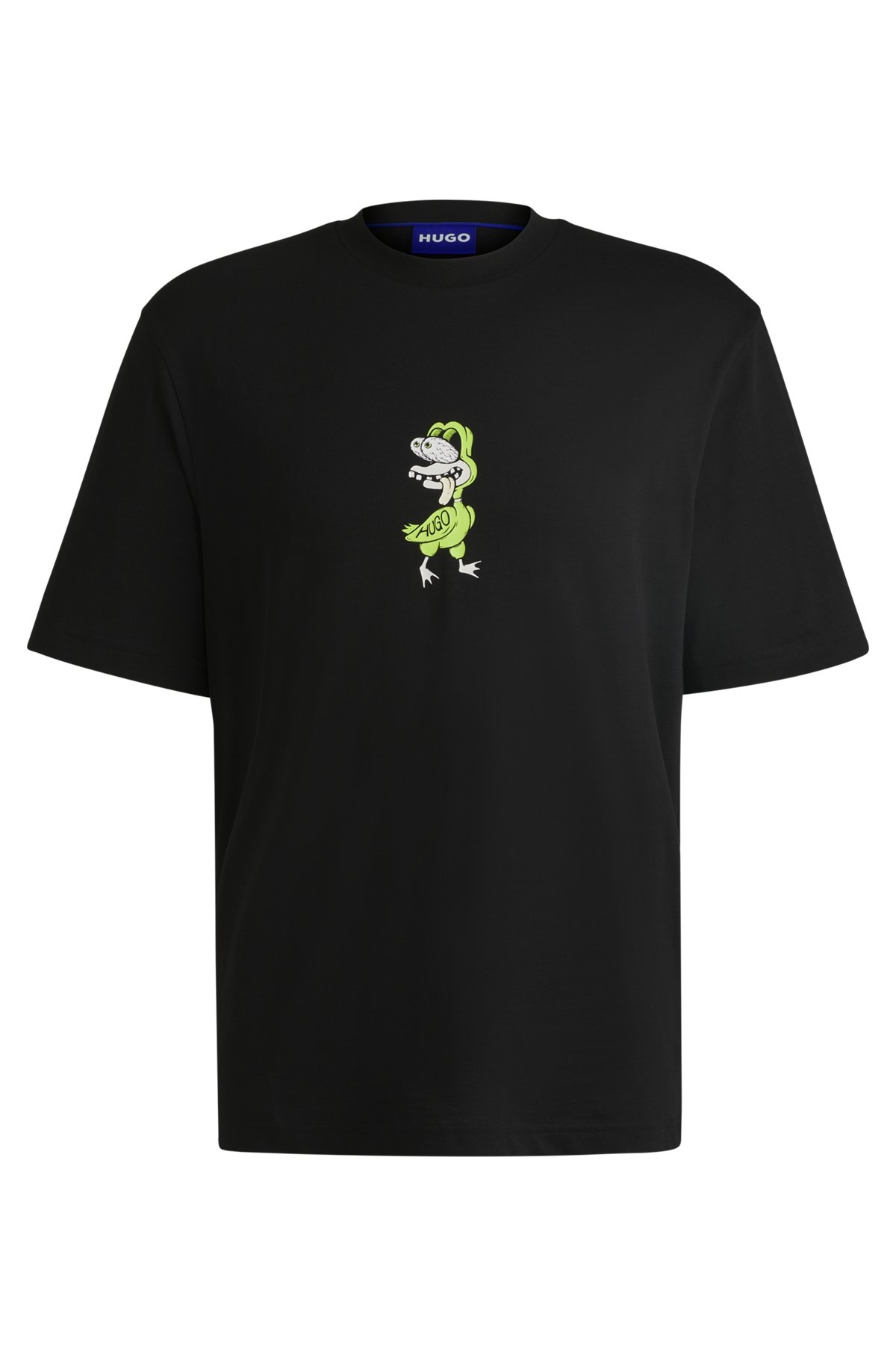 COTTON-JERSEY T-SHIRT WITH ANIMAL GRAPHIC - 1