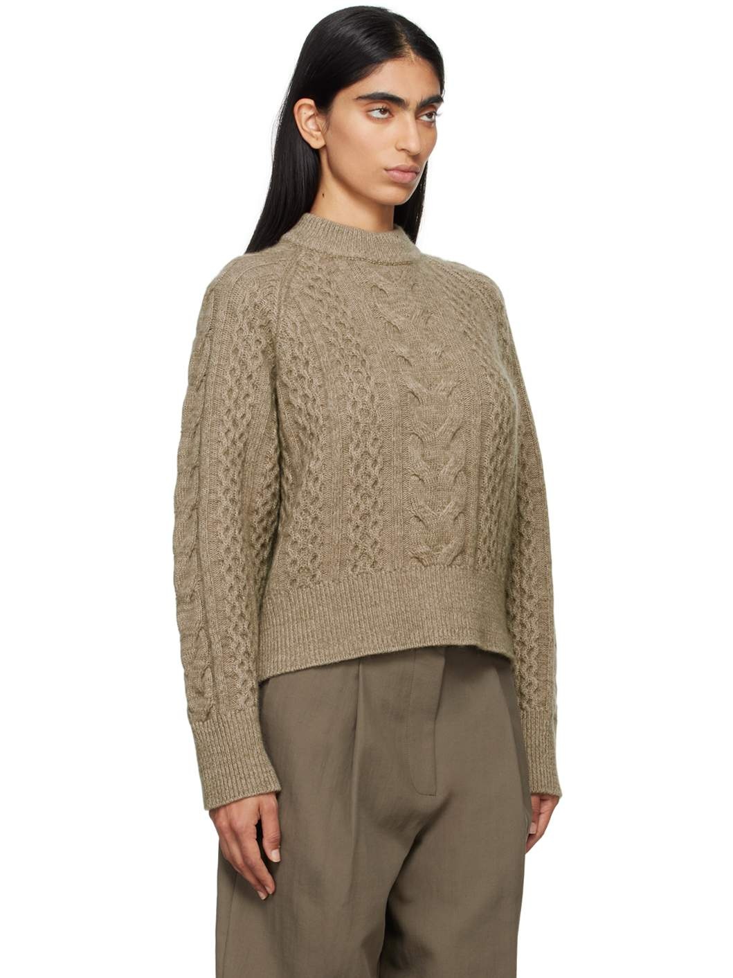 Beige Molve Sweater - 2
