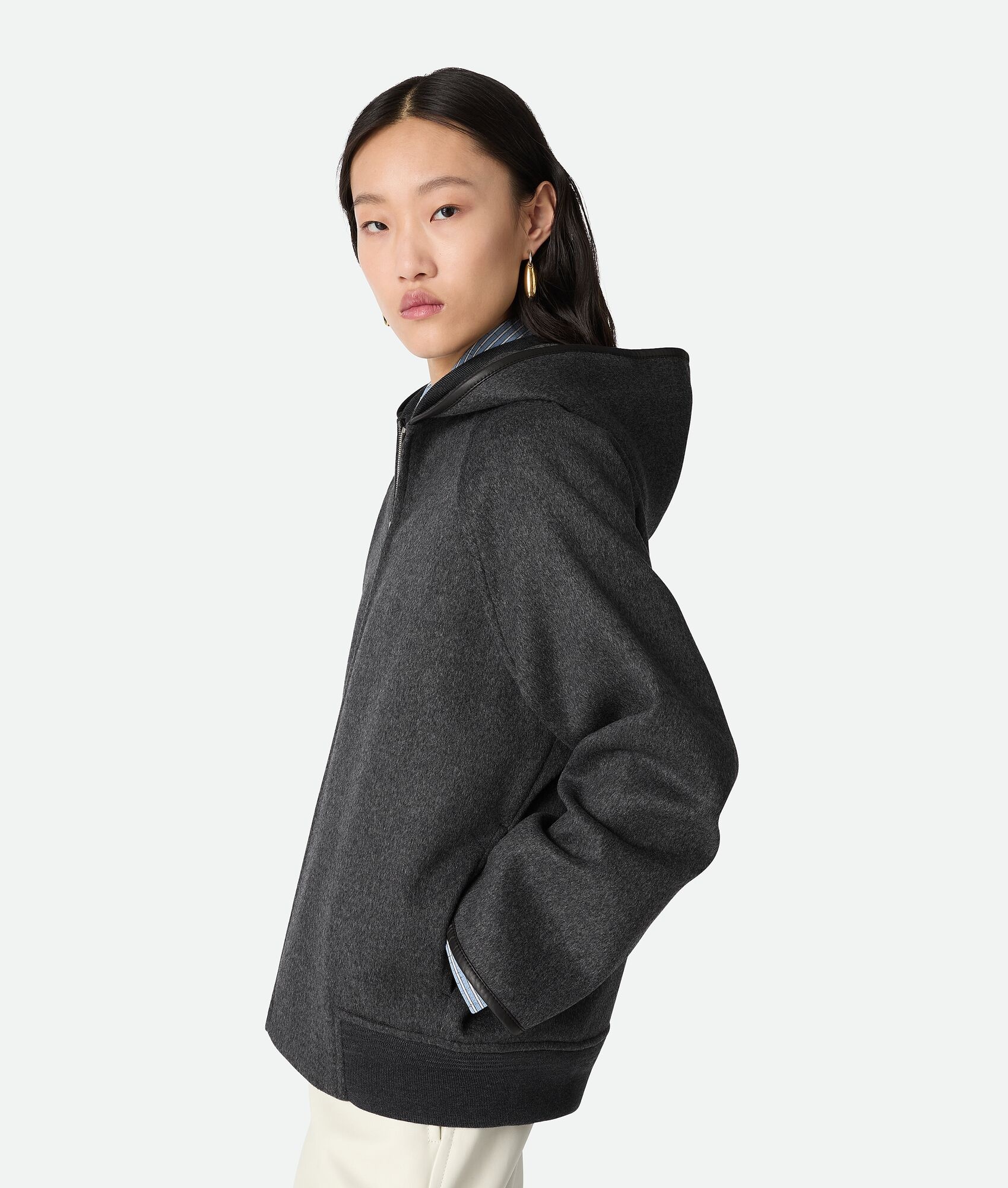 Double Face Wool Blouson - 2
