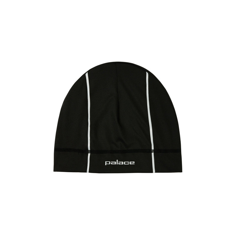 PALACE REFLECTO RUNNING BEANIE BLACK - psz4vgtjy54g | REVERSIBLE