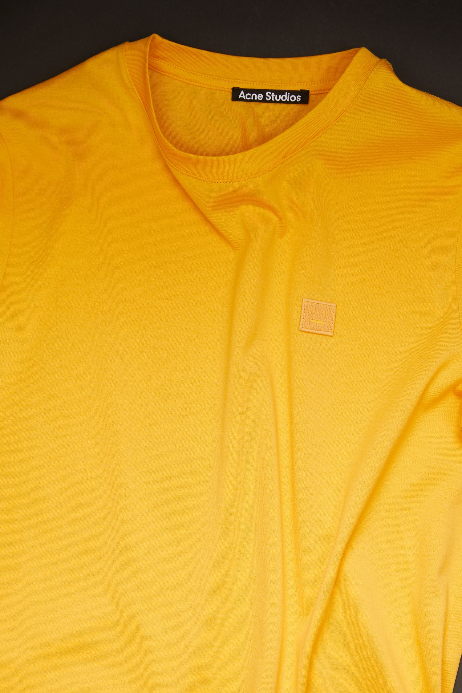 Slim fit t-shirt honey yellow - 4